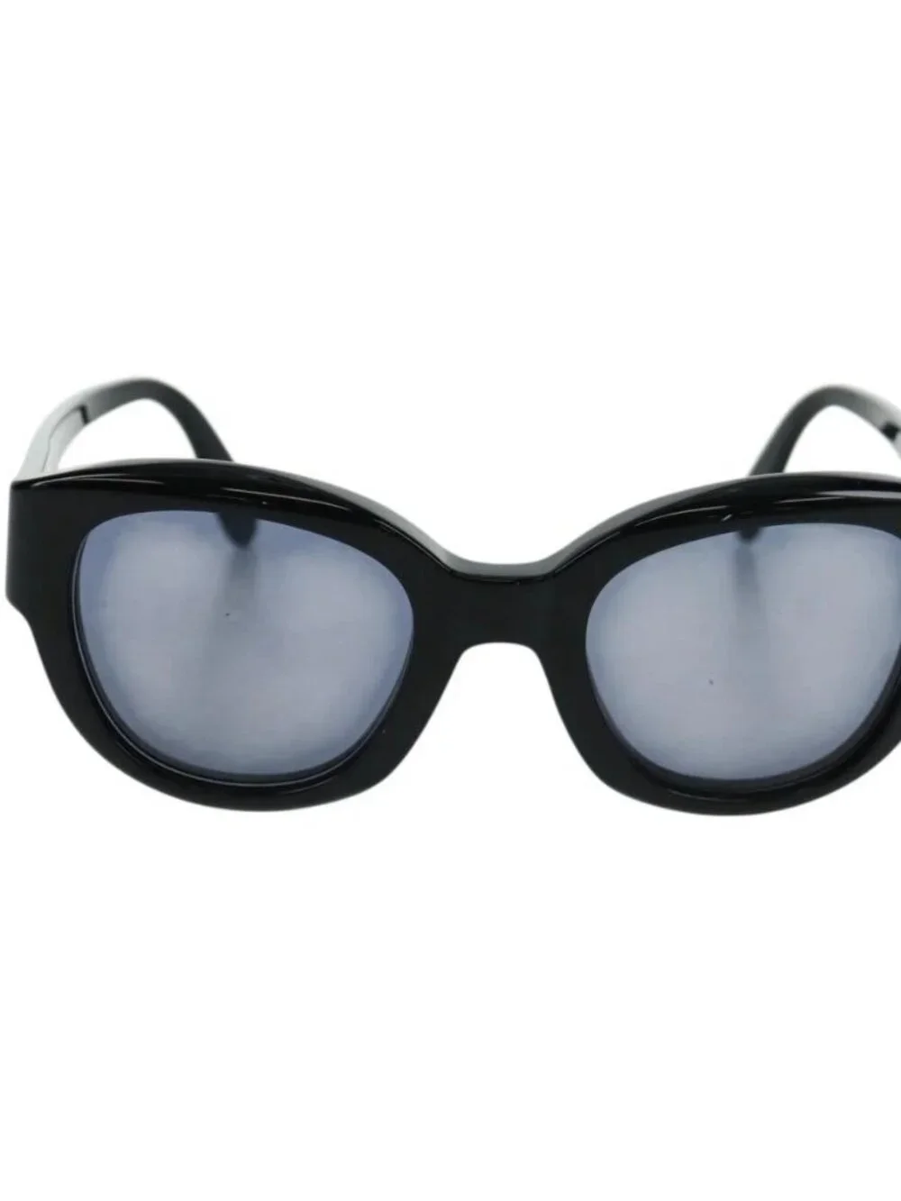 CHANEL Sunglasses plastic Black CC Auth ka1252 - Picture 2 of 16